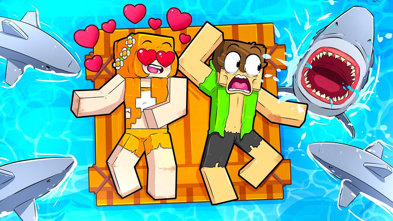 ЗАСТРЯВШИЙ В МОРЕ с CRUSH в Minecraft!