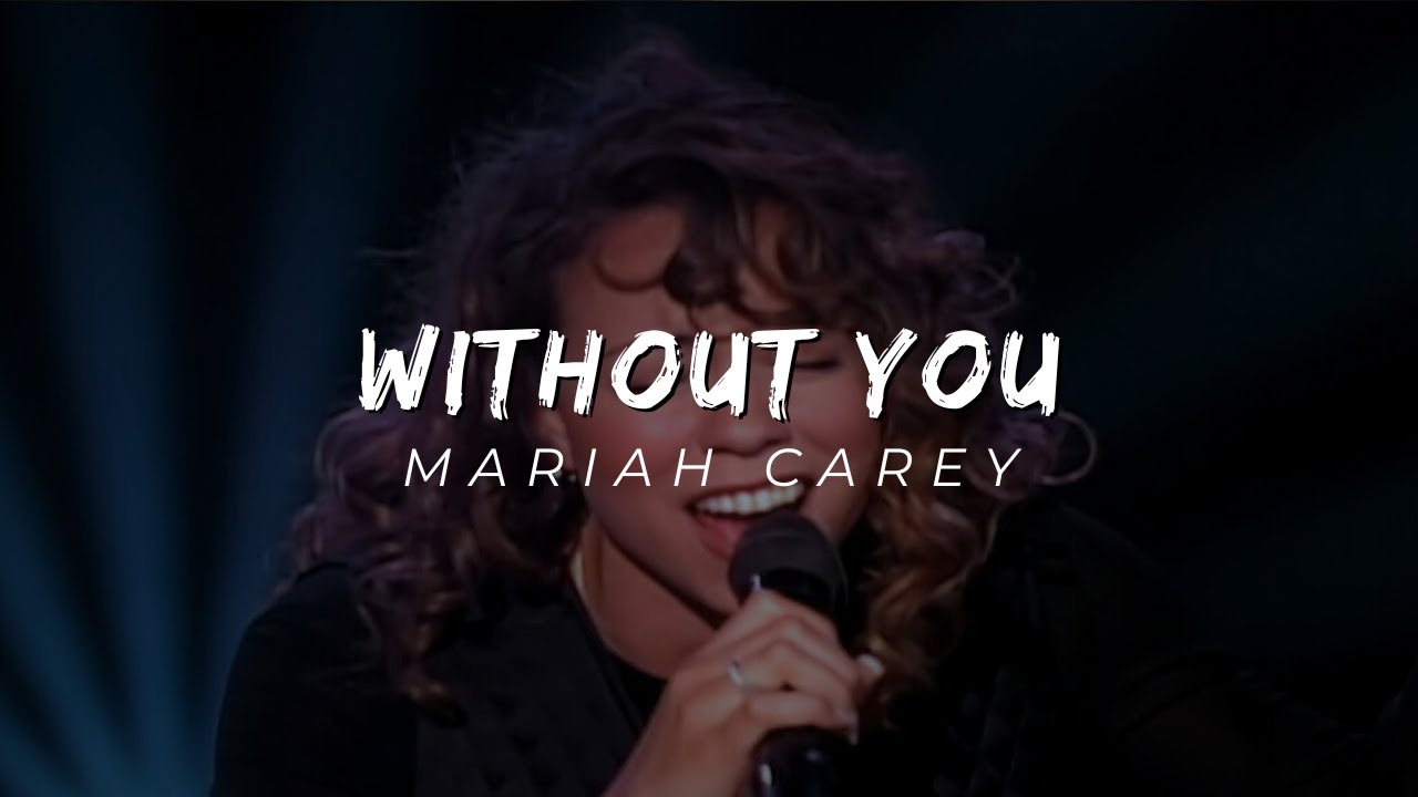 WITHOUT YOU - Mariah Carey (by Fabio Marziali) Alto Sax Music Sheet