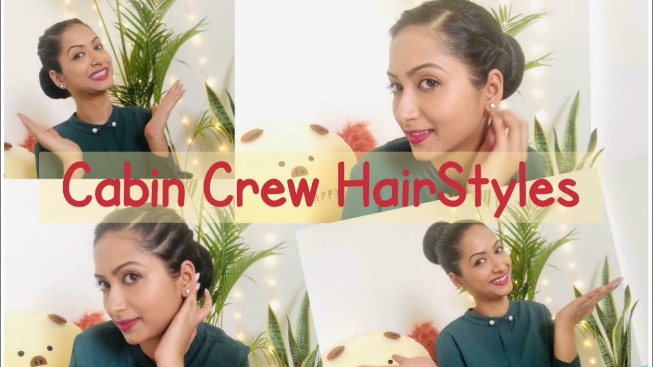 Hairstyles for cabin crew interview | donut bun hairstyles | Sunidhi Bhagat |