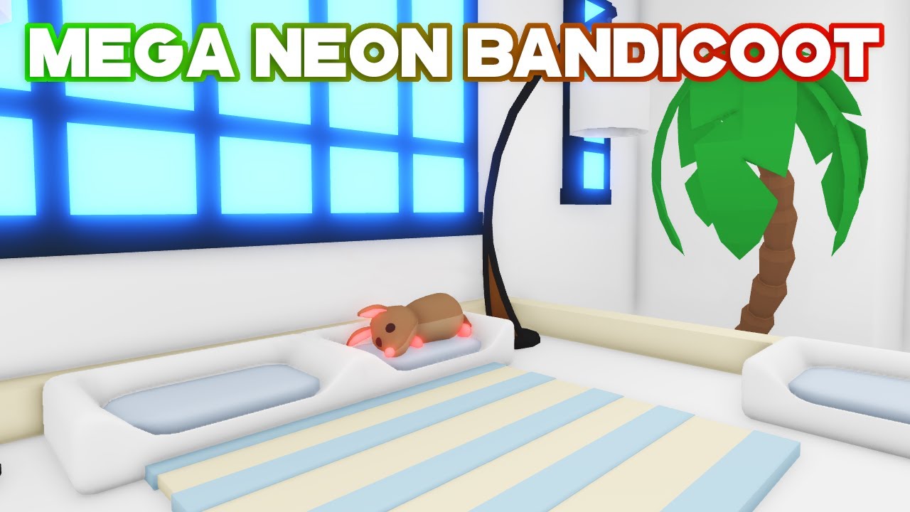 Mega Neon Bandicoot | Roblox Adopt Me