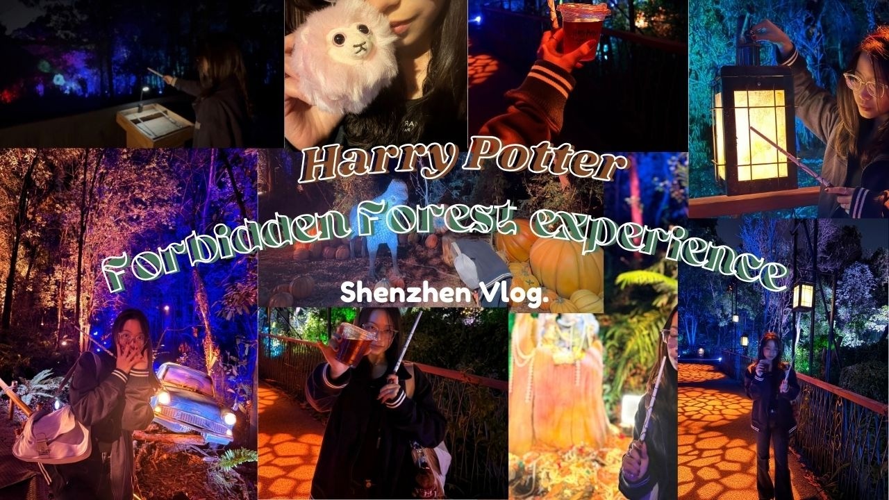 Harry Potter Forbidden Forrest Experience in China: a vlog