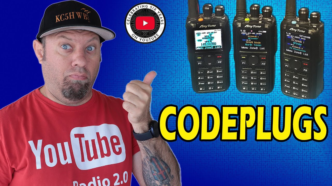 Anytone AT-D878UVII Plus Codeplug How To | Anytone 878 Programing