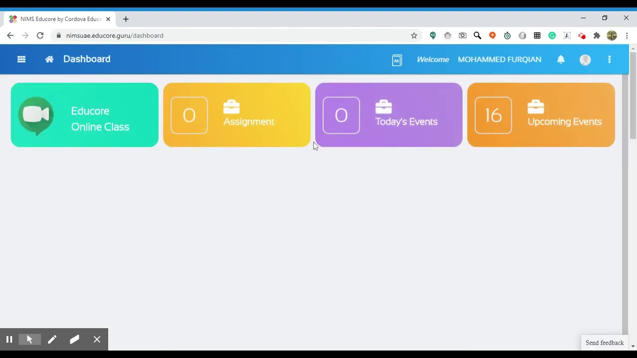 HOW TO GO TO `EDUCORE ONLINE CLASSES`