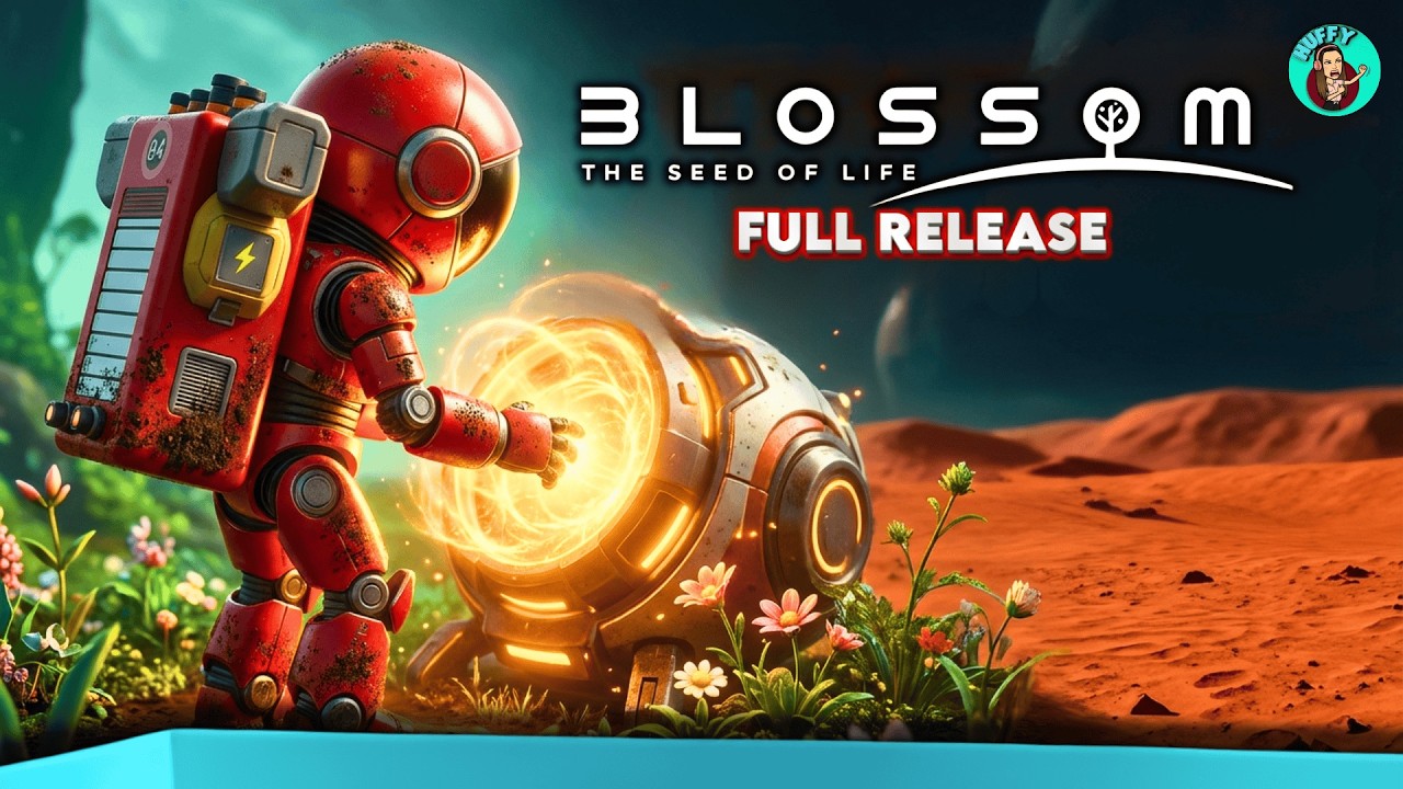 Day 2 of Terraforming a DEAD Planet! | Blossom: The seed of life
