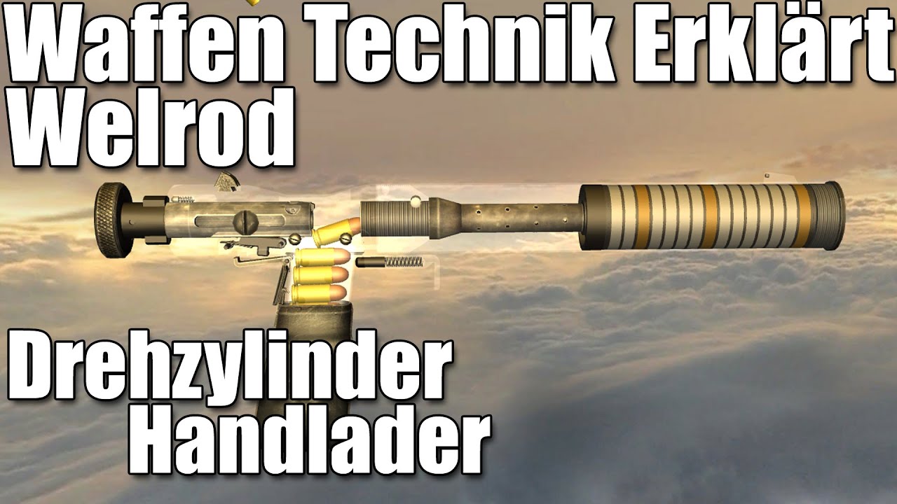 Welrod, Drehzylinder Handlader: Waffen Technik Erklärt