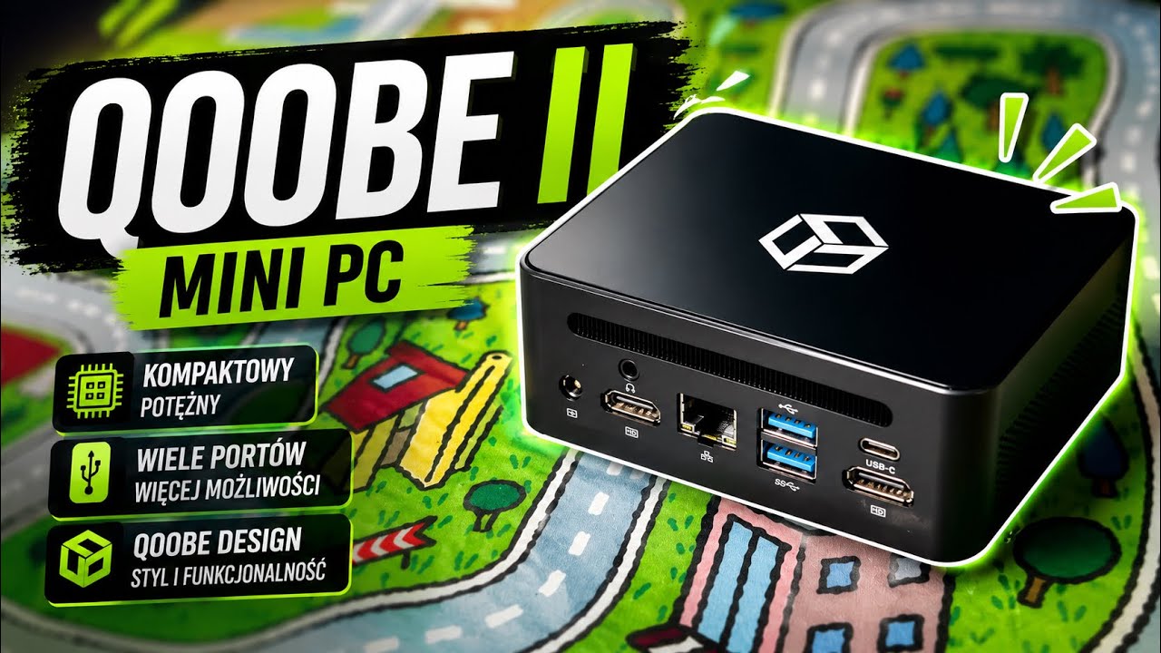 Czy warto wybrać mini PC? 🤔 feat. QOOBE II 