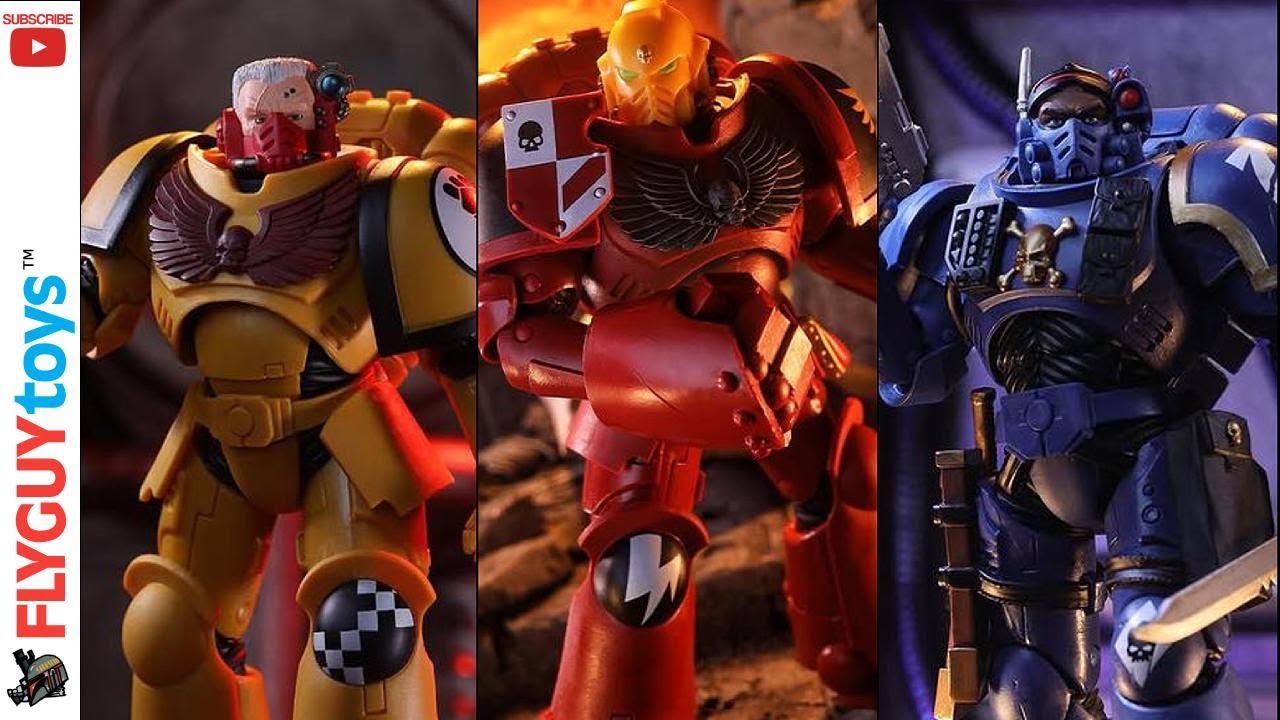 McFarlane Toys Warhammer 40k Assault Intercessor Sgt. /Imp. Fist/ Lt. Phobos Armor Figure Reviews