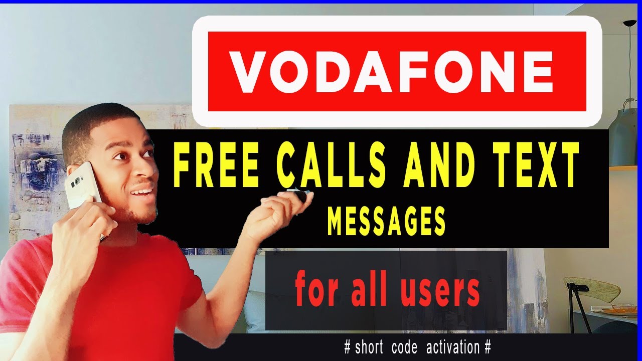 VODAFONE: Unlimited calls and Text messages from Voda.