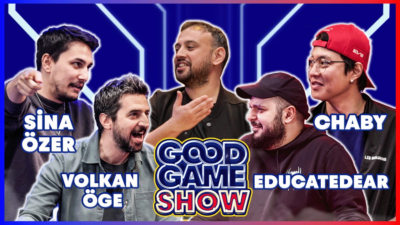 GOOD GAME SHOW: Sina &Ouml;zer, Volkan &Ouml;ge VS Boğa&ccedil; Soydemir, Chaby Han 🎤 Enis Kirazoğlu
