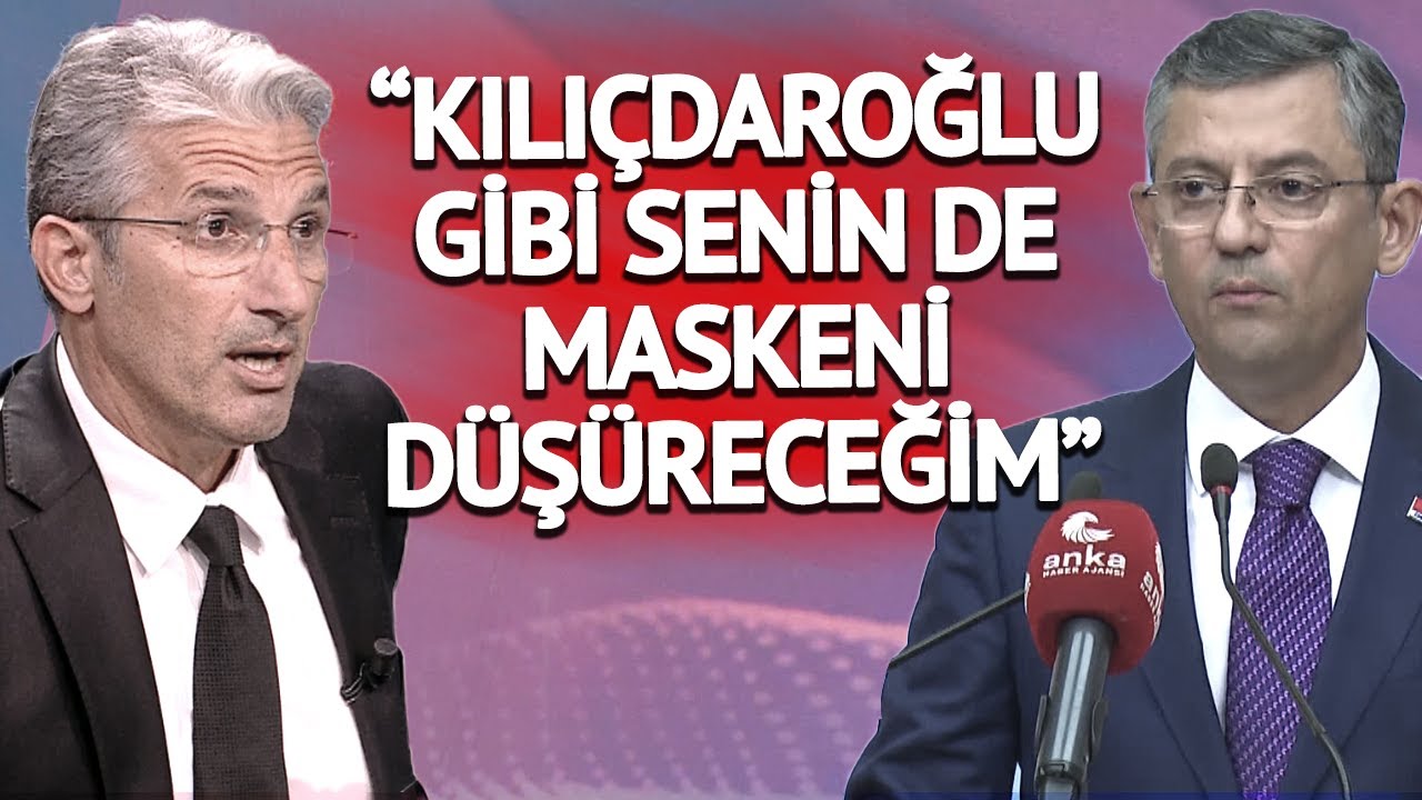 Özgür Özel'in İftirası Nedim Şener'i Çileden Çıkardı: Senin Maskeni Düşüreceğim