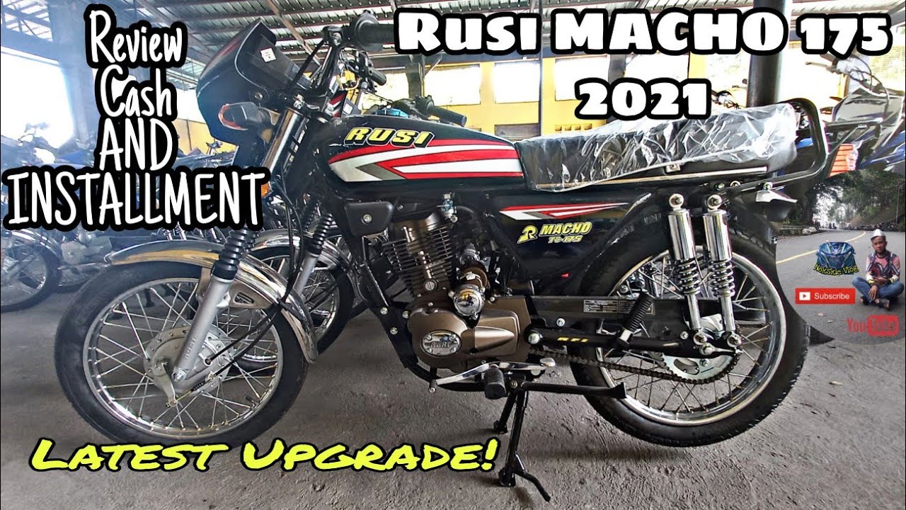 Rusi Macho 175 2021 Latest upgrade/Review/Cash and Installment.
