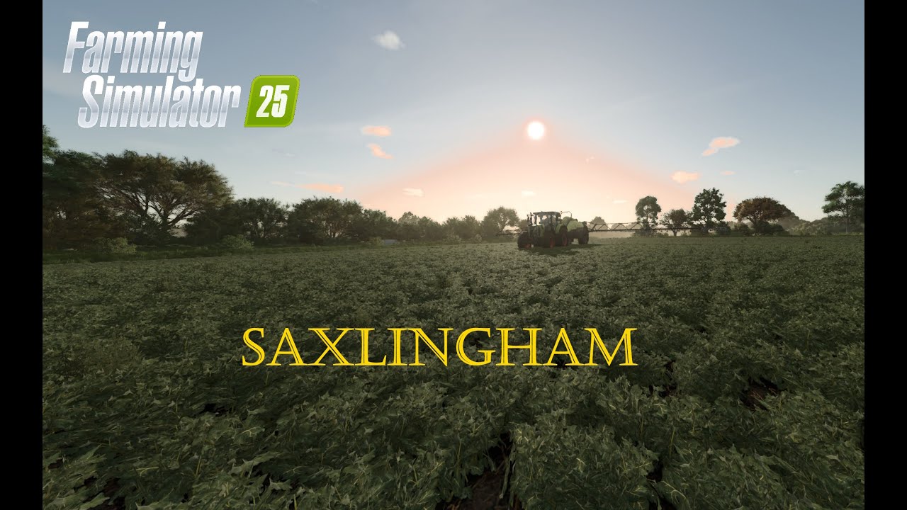 Farming Simulator 25, Gameplay, Map SAXLINGHAM, Teil 8. Ernten ....