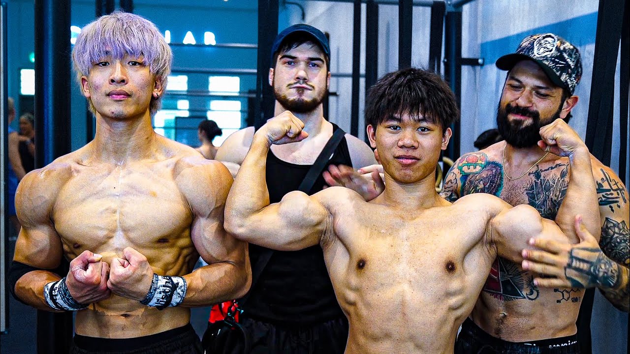 Sesh w/ the Strongest Asian Athletes on the Planet