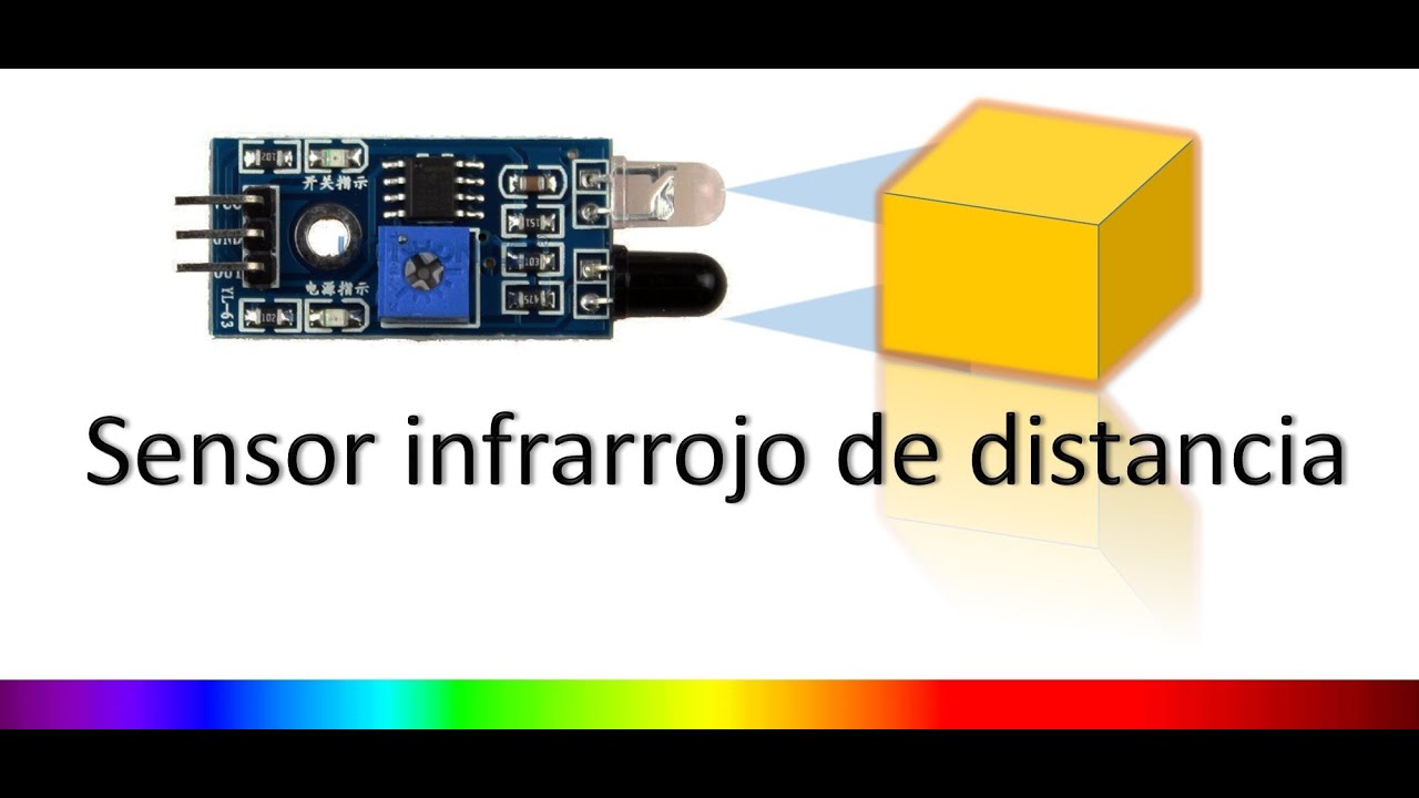 detector de obstáculos con infrarrojo y arduino