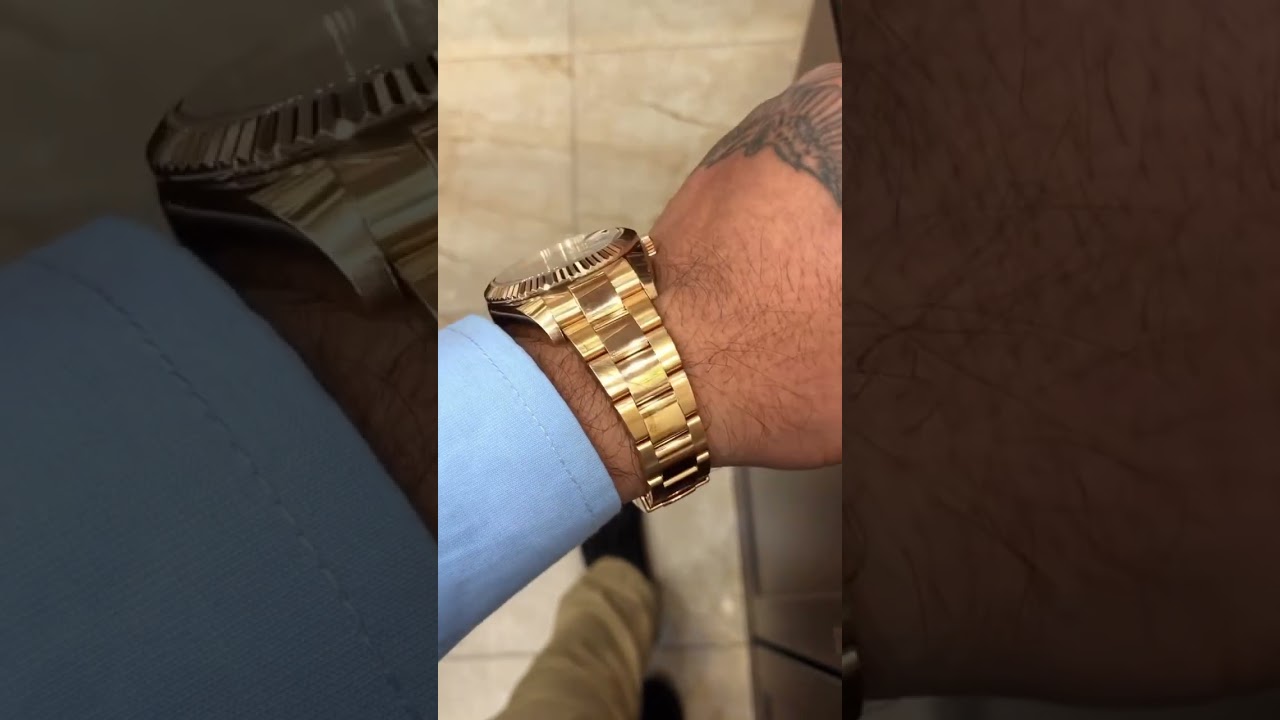 Rolex Sky Dweller chocolate Rose Gold  |  #rolex #watch #luxurywatches #skydweller