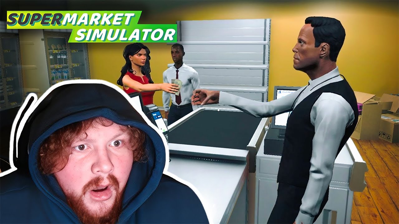 CaseOh FUNNY Moments in Supermarket Simulator for 20 Minutes! #1
