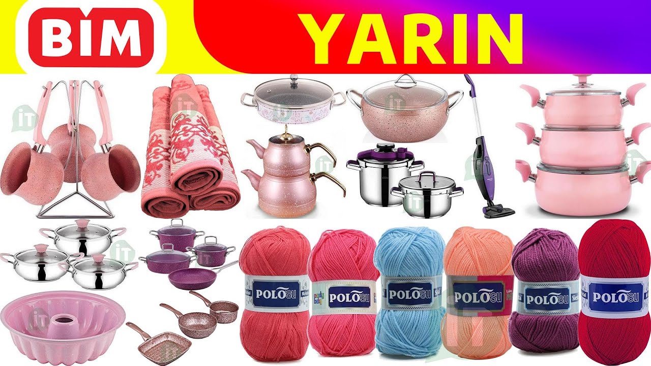 BİM AKTÜEL | Örgü İpleri - Mutfak ve Pişirme Ürünleri | İNDİRİMLİ ÜRÜNLER | #Bim #Aktüel