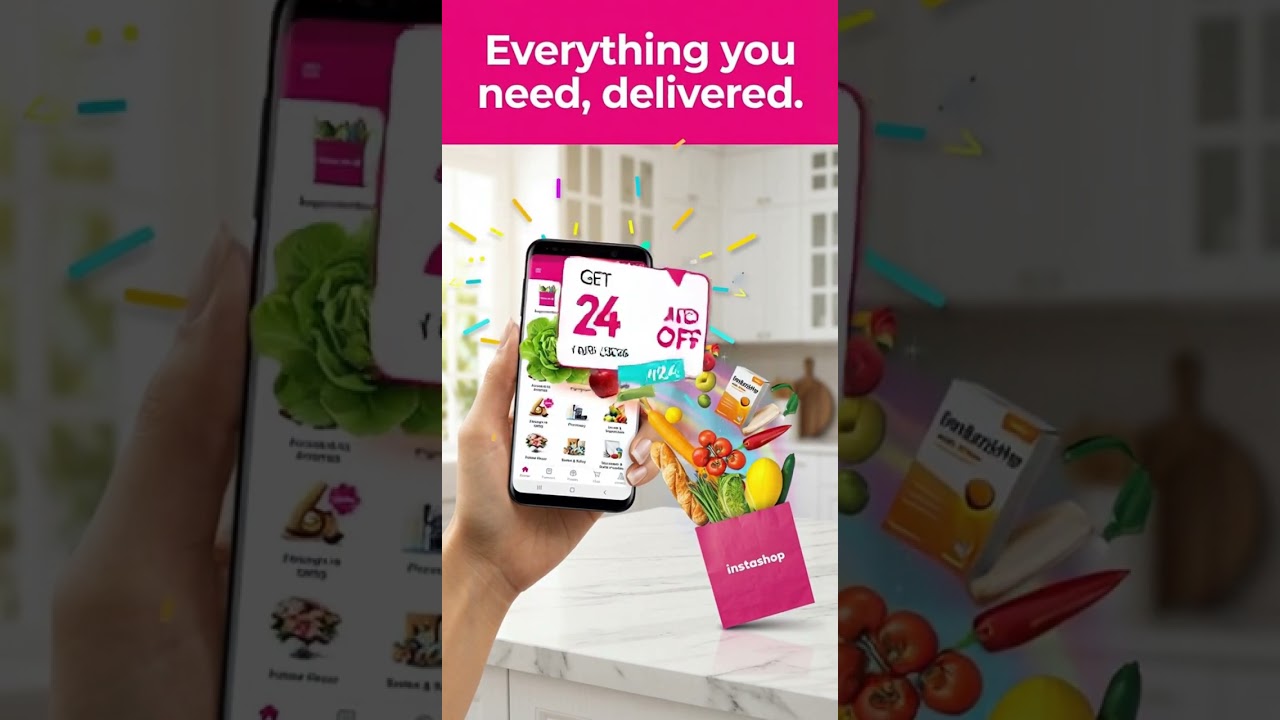 Instashop 24 AED Off Coupon code: M24