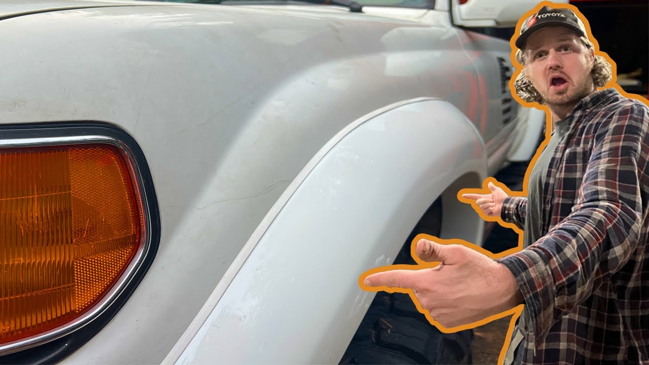 Installing OEM Fender Flares and Cutting My Driveshaft