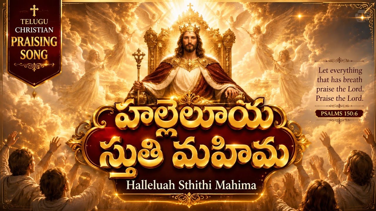Hallelujah Sthuthi Mahima | హల్లెలూయ స్తుతి మహిమ | Telugu Christian Song 2026 |Devotion Beats Telugu