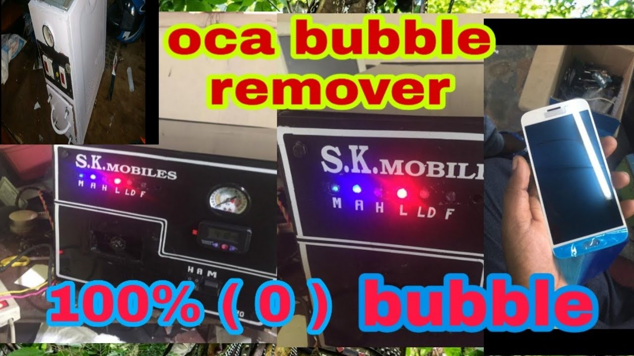 LCD Oca bubble remove machine | new Oca machine | own making |