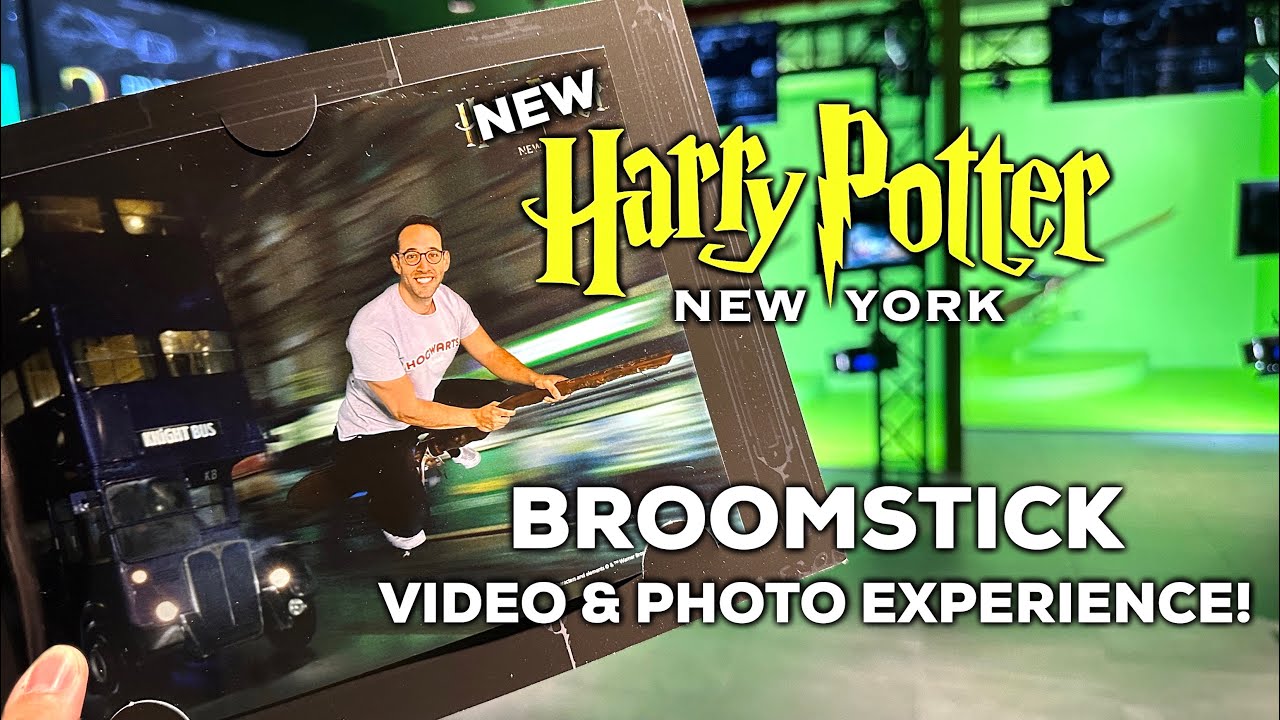 FIRST LOOK: Harry Potter New York Store ⚡️ Broomstick Photo & Video Experience