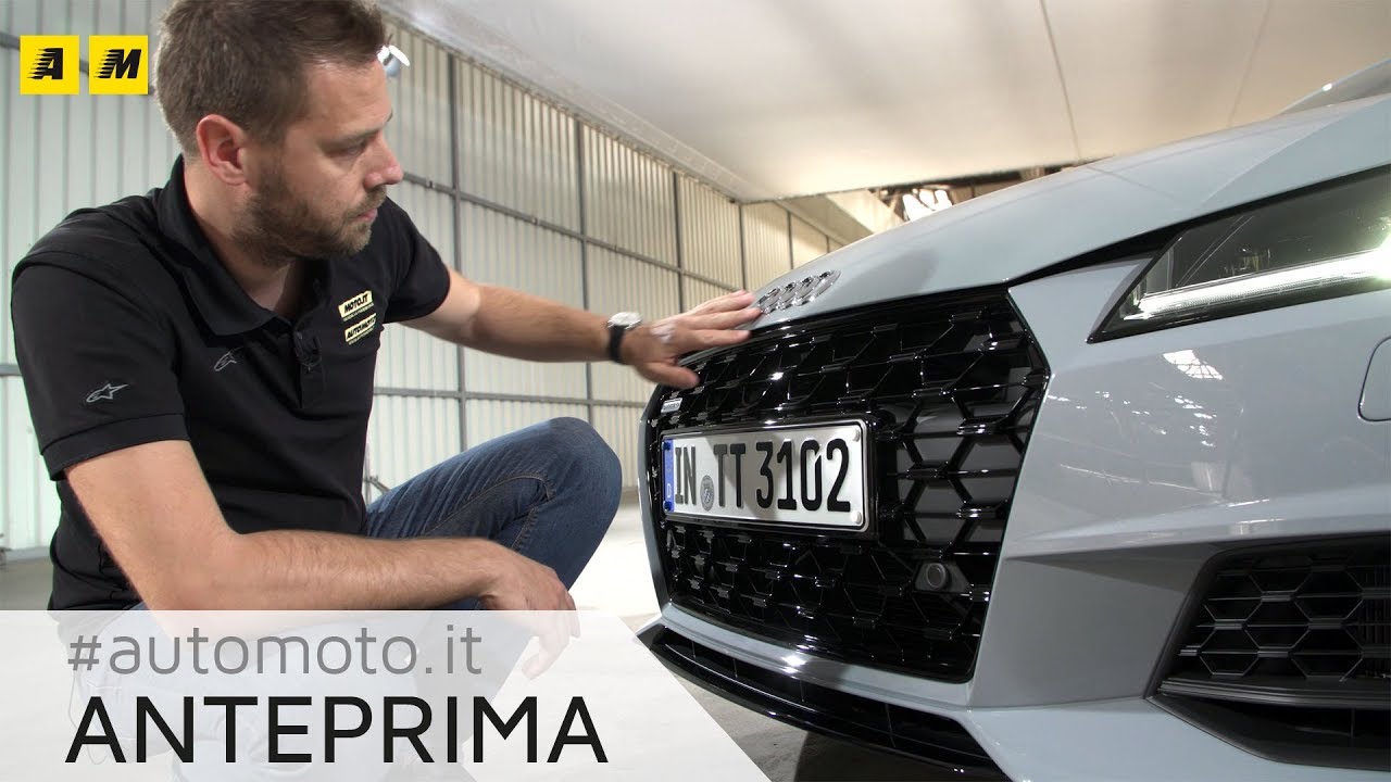 Audi TT 2018 | Ecco restyling, 20th Anniversary e TTS Competition [ENGLISH SUB]