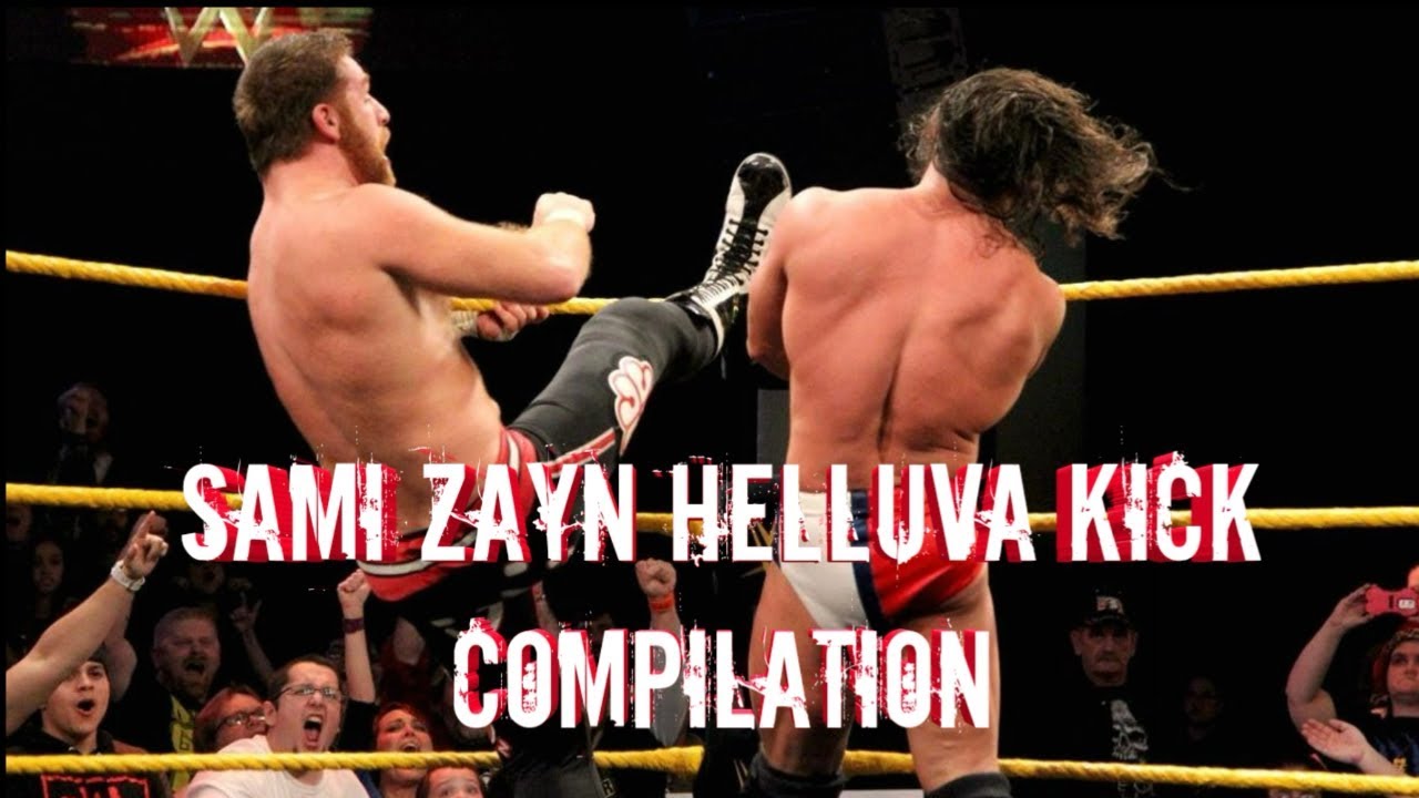 Sami Zayn Helluva Kick Compilation