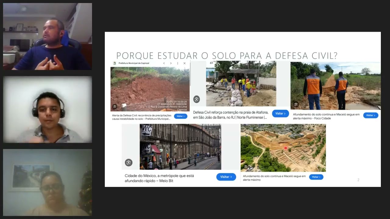 Geociências I 01 (04/12/2025) - Curso Técnico em Defesa Civil (IFF)