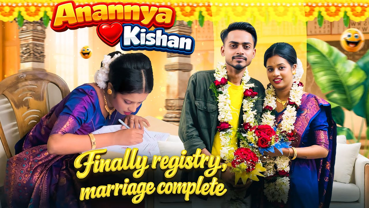   Final registry manage তোমাকে পুরো আমার করে নিলাম সারা জীবন আমরা এভাবেই একসাথে থাকব  love you . ❤️🥰
