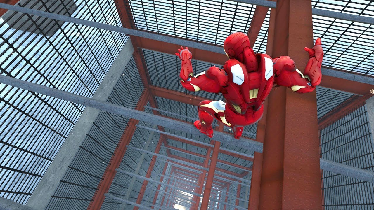 GTA 5 Crazy IRON MAN Ragdolls Ep.3 (Euphoria Physics | Funny Moments)