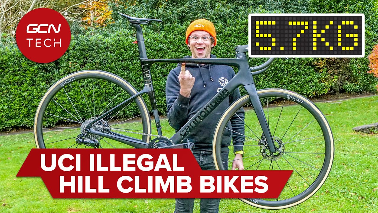 Weighing The Lightest & Fastest Hill Climb Bikes In The UK