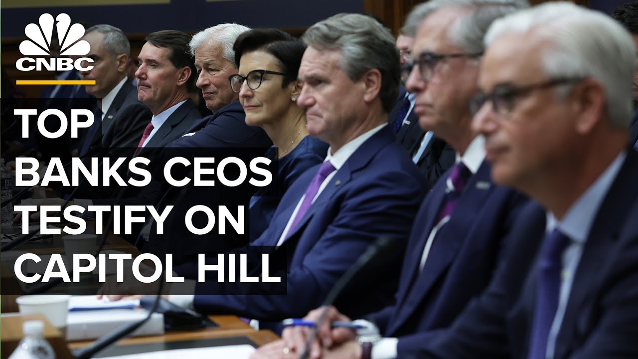 Jamie Dimon and other bank CEOs get grilled by Congress in second day of hearings — 9/22/22