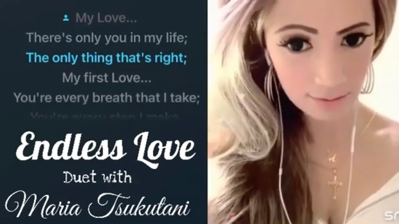 Endless Love of Lionel Richie & Diana Ross KARAOKE for MALE | Duet with Maria Callos