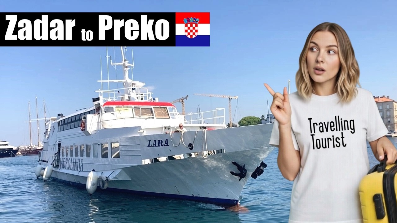 ОТ ЗАДАРА НАД островом Углян на ЛОДКЕ - Хорватия