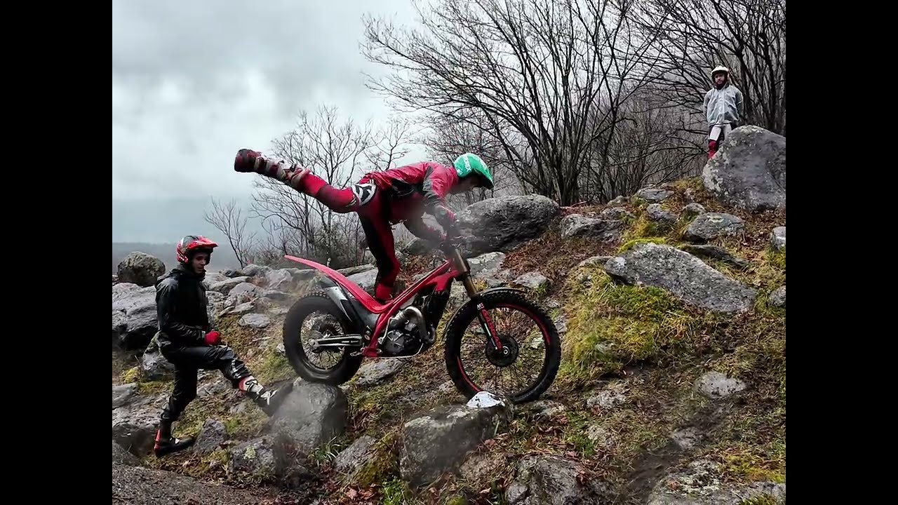 SwissMoto Trial Training Camp 2026 in  Biasca (Day 1) with Miquel Gelabert