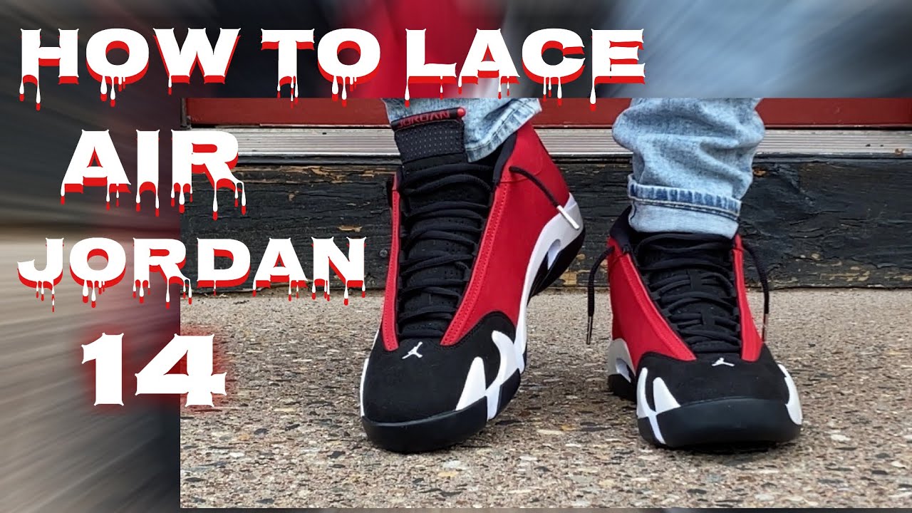 Как зашнуровать Air Jordan 14 | 3 ЛУЧШИХ СПОСОБА!!!