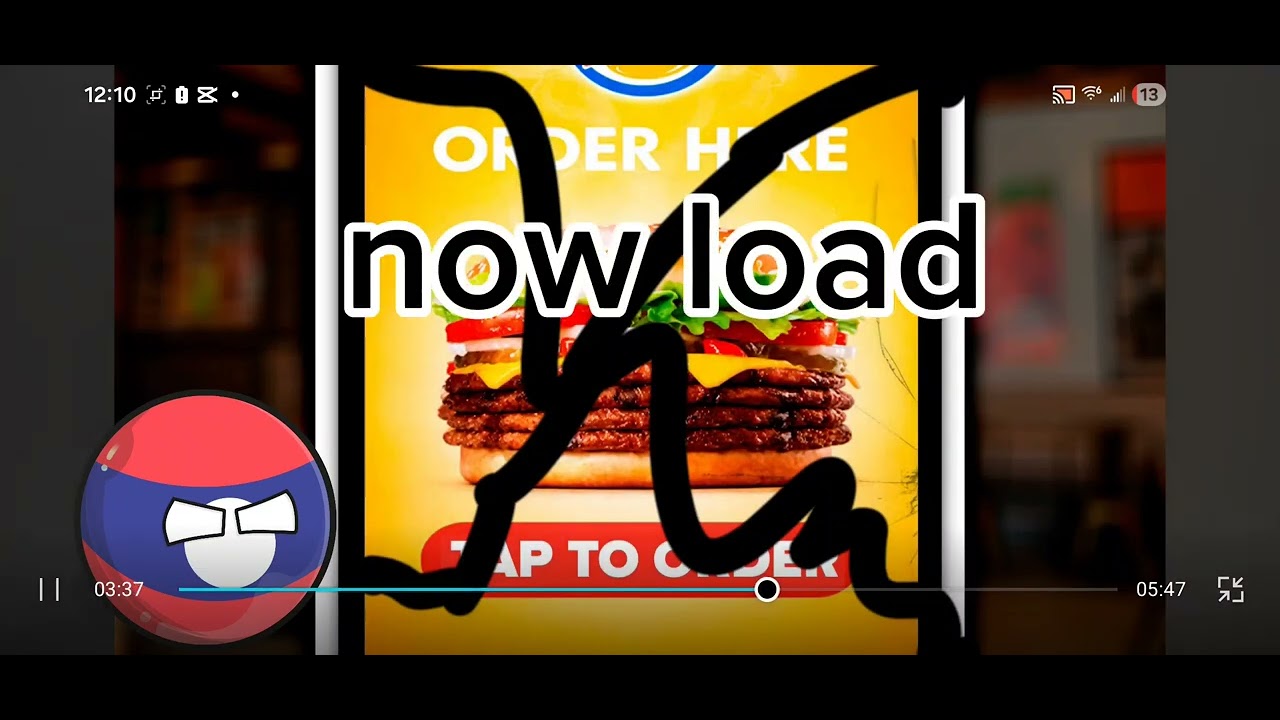 Burger King kiosk killscreen but Laos 🇱🇦 want to see it