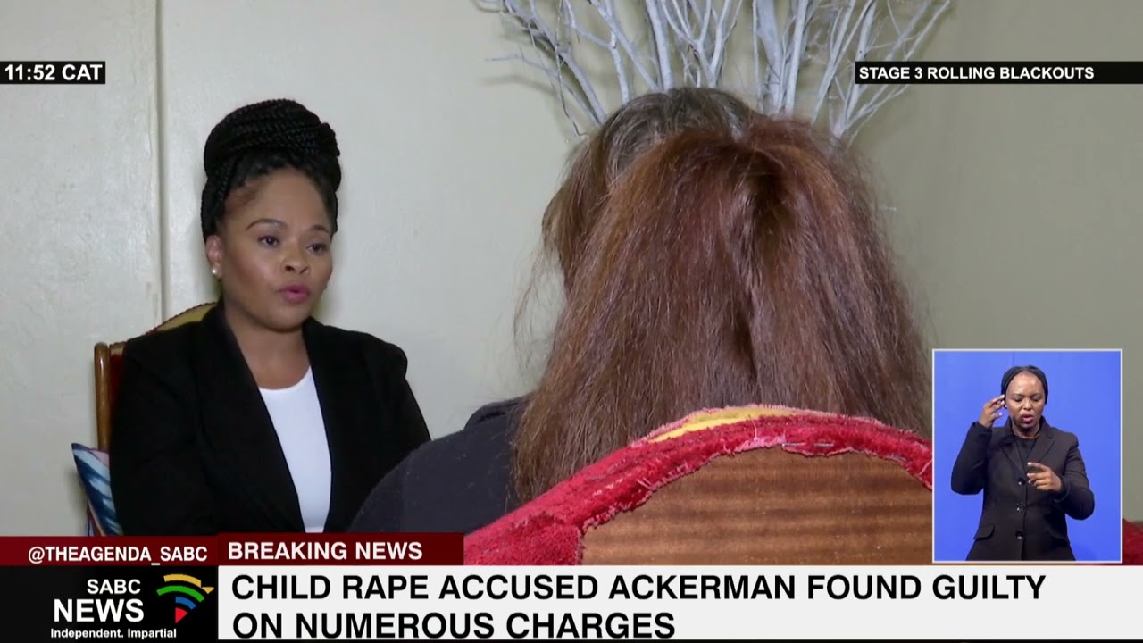Mother of one of child rape kingpin Ackerman's victims speaks after guilty verdict