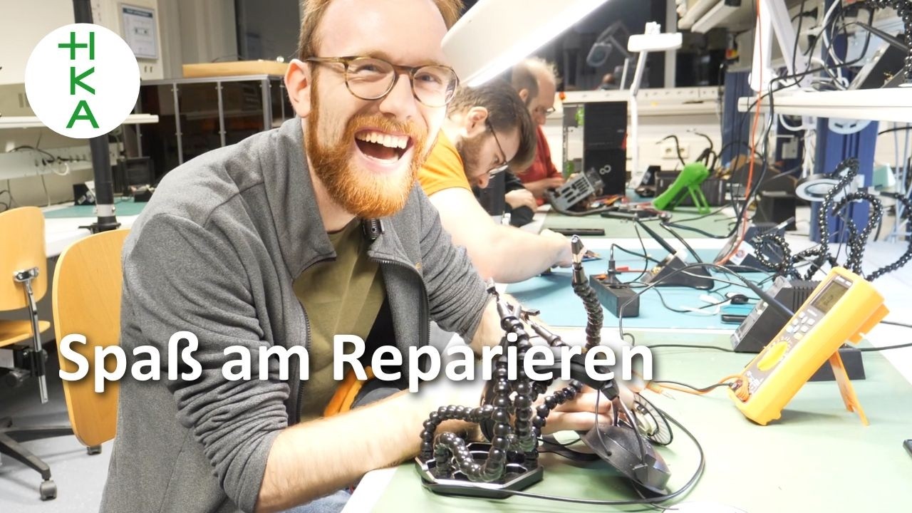 Repair-Café - Reparieren statt Wegwerfen | Fakultät Elektro- und Informationstechnik | Karlsruhe