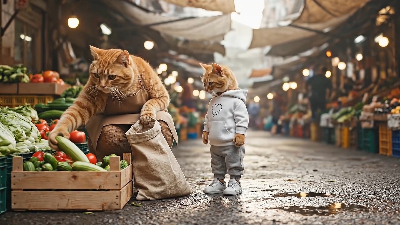 A Tough Day, A Warm Home — Orange Cat Family