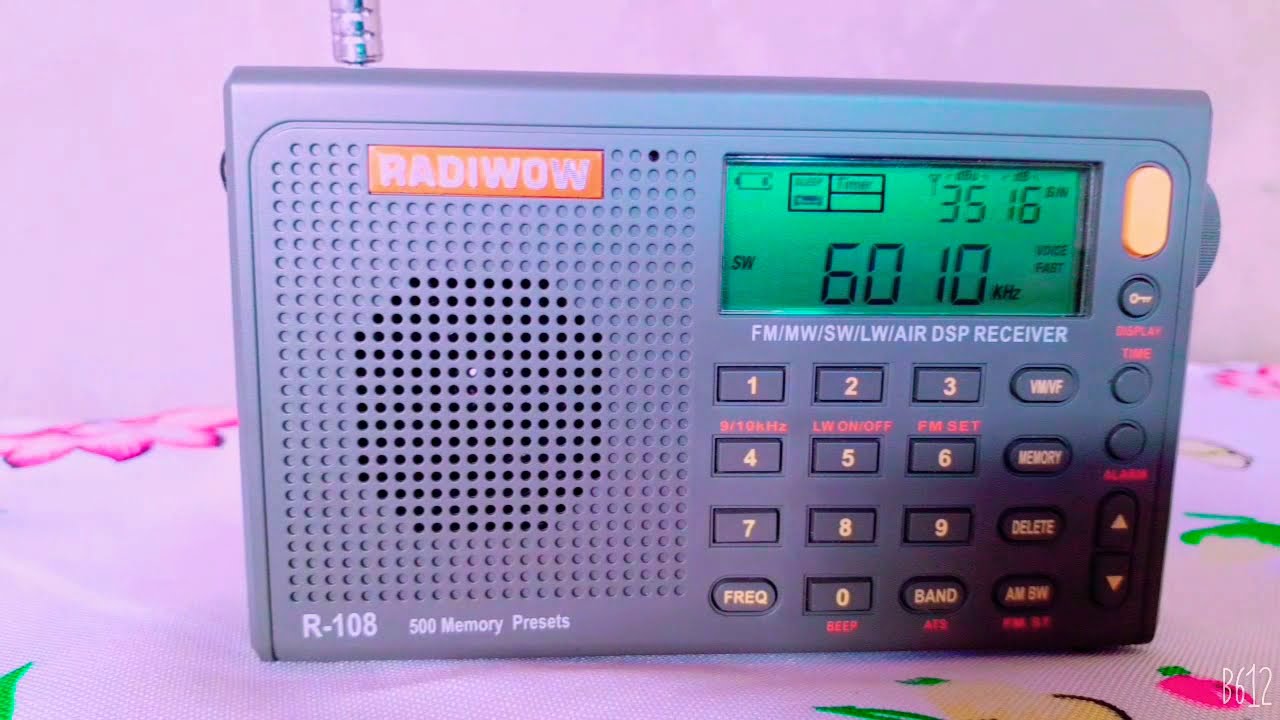 R&aacute;dio Inconfid&ecirc;ncia 6010 kHz.