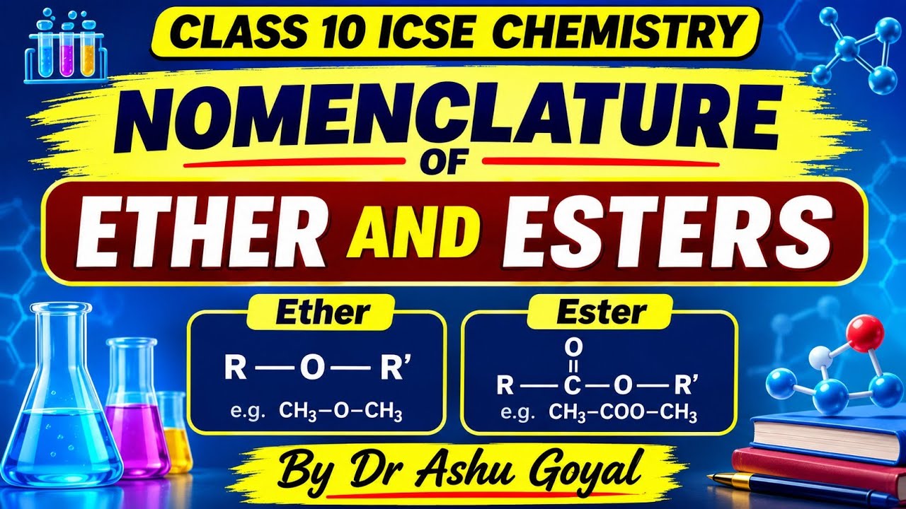 ESTER ETHER NOMENCLATURE