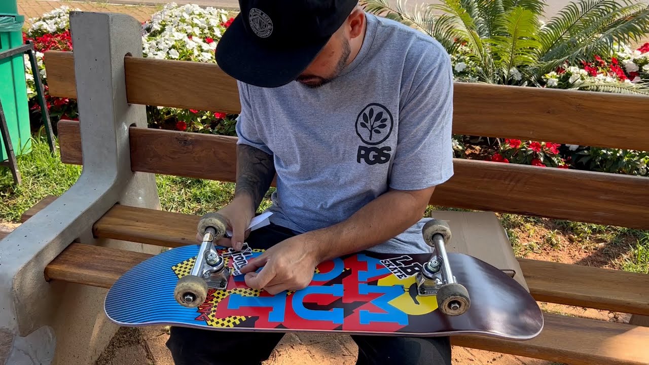 MONTEI UM SKATE NOVO! 2024