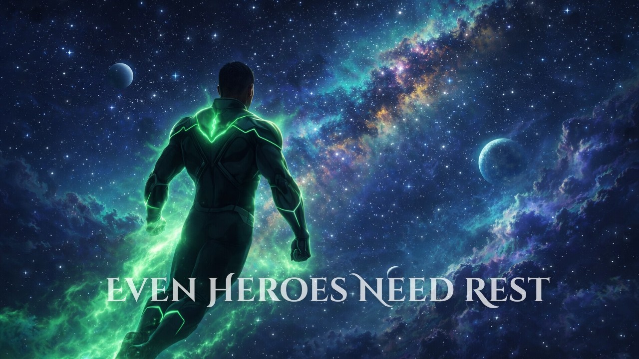 Release the Day | Cosmic Deep Sleep Music – A Hero Drifts Through the Nebula  (10 Hours)