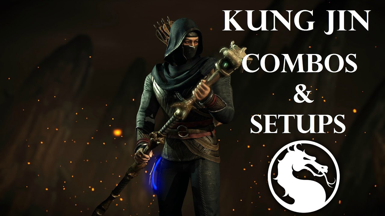 MKX - Kung Jin (Ancestral) Combos & Setups (32%-88%)