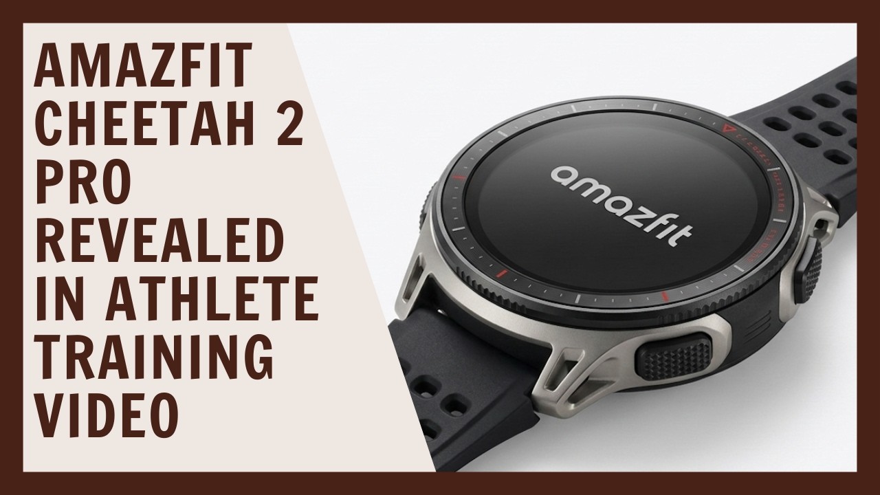 Фитнес-браслет Amazfit Cheetah 2 Pro был случайно показан в видеоролике с тренировки спортсмена.