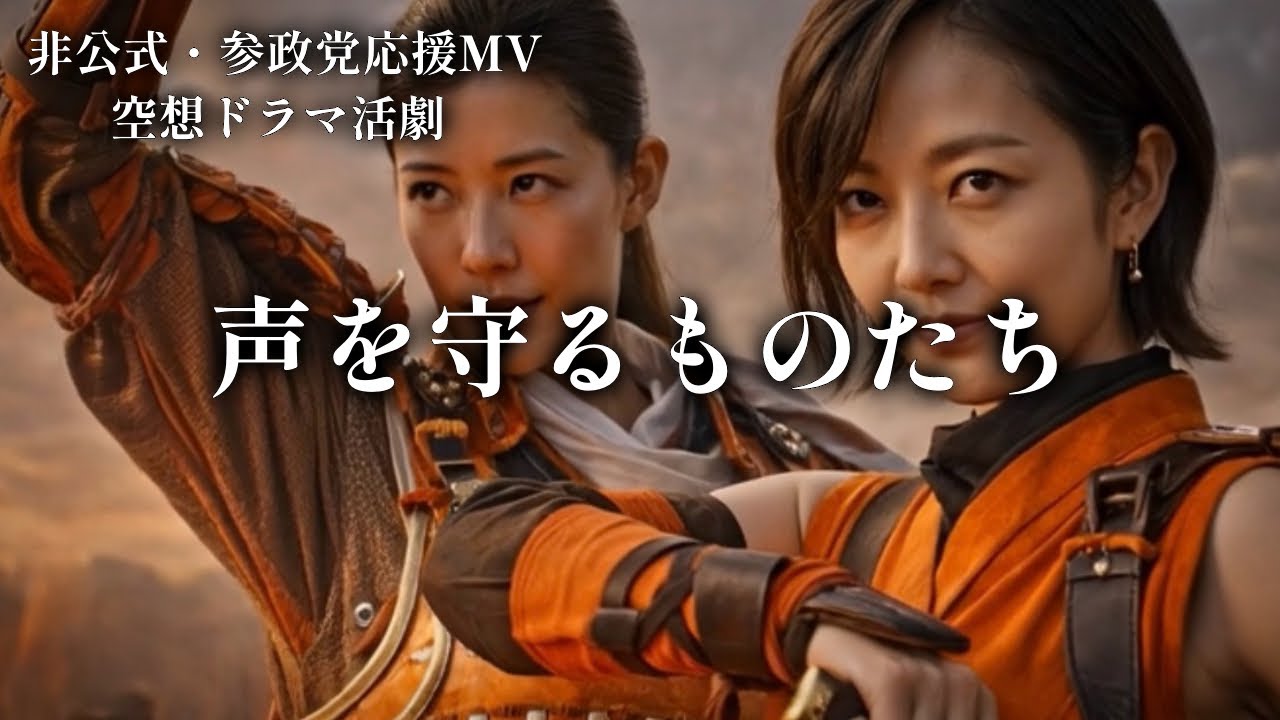 【参政党応援MV】声を守るものたち（空想ドラマ活劇）