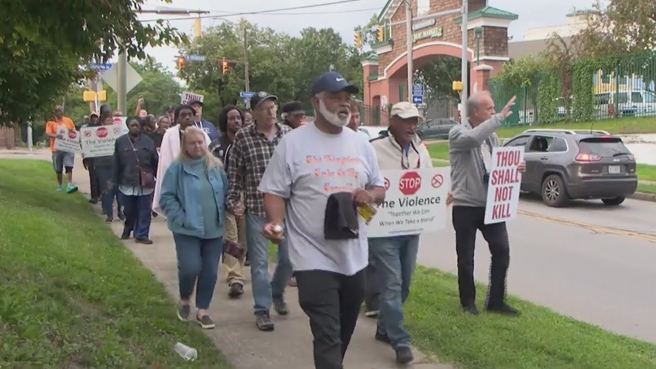 "Where is Black Lives Matter?" Anti-violence march calls city to action