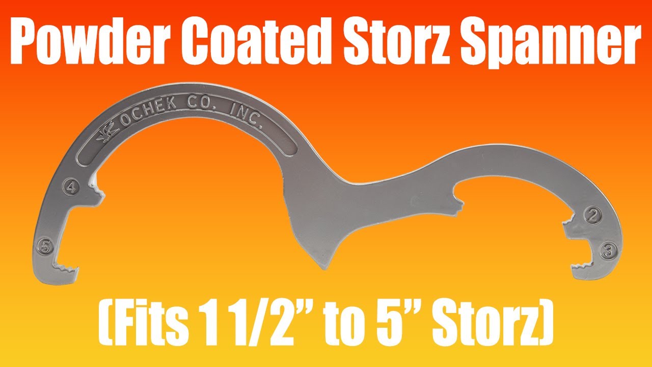 Powder Coated Storz Spanner Wrench (Fits 1 1/2